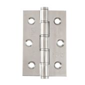 Eclipse 14880 Grade 7 Satin Stainless Steel Washered Hinges 76 x 51 x 2mm