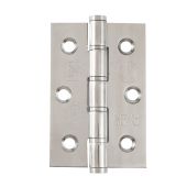 Eclipse 14881 Grade 7 Polished Stainless Steel Washered Hinges 76 x 51 x 2mm