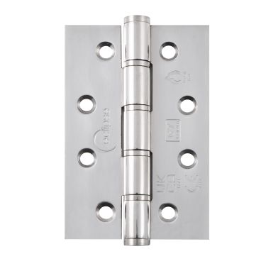 Click Here To Enlarge This Photo Of Eclipse 14909 Grade 7 Polished Stainless Steel Washered Hinges 102 x 67 x 2.5mm