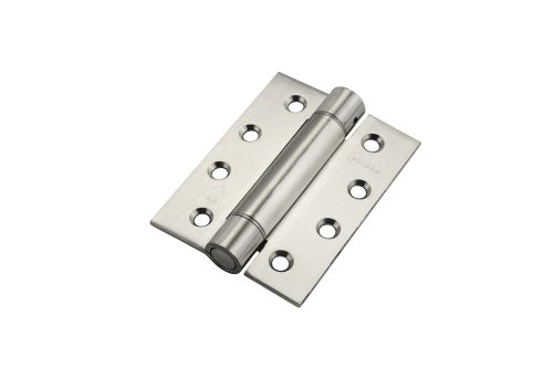 Click Here To Enlarge This Photo Of Eclipse 14922 Satin Stainless Steel Single Action Spring Hinges 102 x 76 x 3mm