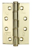 Eclipse 14925 Grade 7 Polished Brass Brass Washered Hinges 102 x 67 x 2.5mm
