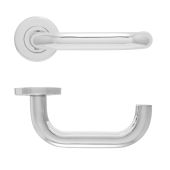 Eclipse 34407 Polished Stainless Steel 19mm Safety Lever on Round Rose Set