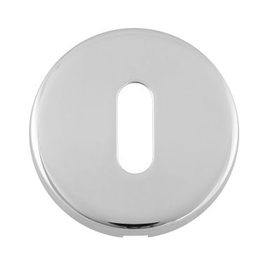 Click Here To Enlarge This Photo Of Eclipse 34401 Polished Stainless Steel (52mm x 8mm) Standard Keyway Escutcheon