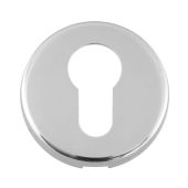 Eclipse 34402 Polished Stainless Steel (52mm x 8mm) Euro Profile Escutcheon