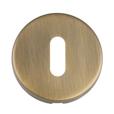 Click Here To Enlarge This Photo Of Eclipse 34915 Matt Antique Brass SS (52mm x 8mm) Standard Keyway Escutcheon