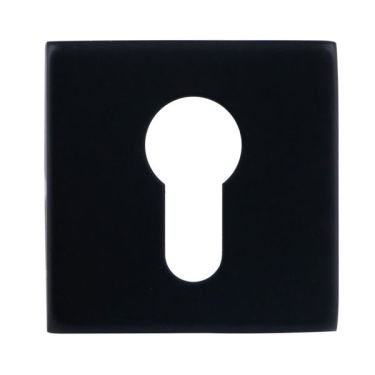 Click Here To Enlarge This Photo Of Eclipse 34914 Matt Black Square Euro Profile Escutcheon
