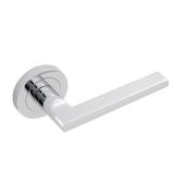 Eclipse 62117 Polished Chrome 'Auriga' Lever on Round Rose Set (Freestyle Range)