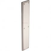 V1166-SN Heritage Brass Fingerplate 464x76mm Satin Nickel Finish