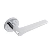 Eclipse 62130 Polished Chrome 'Monte' Lever on Round Rose Set (Freestyle Range)