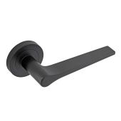 Eclipse 62131 Matt Black 'Monte' Lever on Round Rose Set (Freestyle Range)