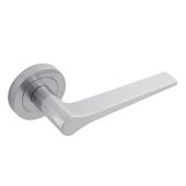 Eclipse 62136 Satin Chrome 'Monte' Lever on Round Rose Set (Freestyle Range)
