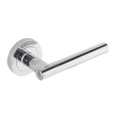 Eclipse 62150 Polished Chrome 'Corvette' T Bar Lever on Round Rose Set (Freestyle Range)
