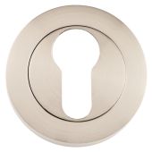 Eclipse 62763 Antique Bronze Euro Profile Escutcheon on Round Rose (Freestyle Range)