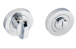 Eclipse 31499 Polished Chrome Thumbturn & Release on Round Rose (Insignia Range)