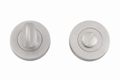 Click Here To Enlarge This Photo Of Eclipse 37491 Satin Chrome Thumbturn & Release on Round Rose (Insignia Range)