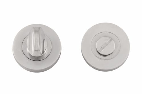 Click Here To Enlarge This Photo Of Eclipse 63591 Polished/Satin Chrome Thumbturn & Release on Round Rose (Insignia Range)