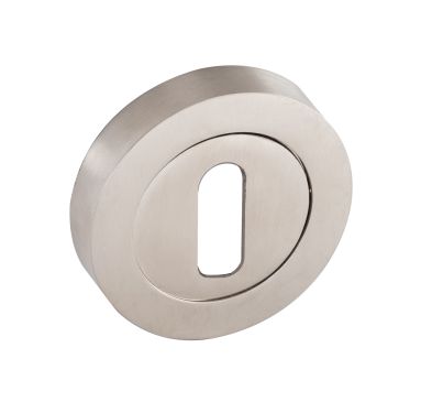Click Here To Enlarge This Photo Of Eclipse 63651 Satin Nickel Standard Profile  Escutcheon on Round Rose (Insignia Range)