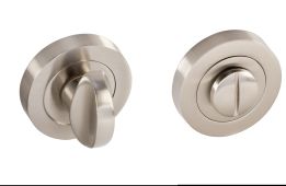 Eclipse 63691 Satin Nickel Thumbturn & Release on Round Rose (Insignia Range)
