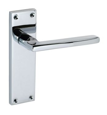 Click Here To Enlarge This Photo Of Eclipse 31712 Polished Chrome 'Auriga' Lever Latch Set