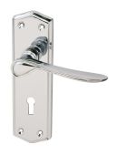 Eclipse 63001 Polished Chrome 'Steller' Lever Lock Set