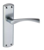 Eclipse 37722 Satin Chrome 'Monza' Lever Latch Set