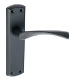 Eclipse 63722 Matt Black 'Monza' Lever Latch Set
