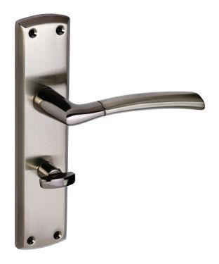 Click Here To Enlarge This Photo Of Eclipse 63147 Black Nickel/Satin Nickel 'Tifosi' Lever Bathroom Set