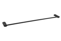 Eclipse 80121 (801 Series) Matt Black 600mm Single Towel Rail