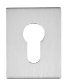 Eclipse 34762 Satin Stainless Steel 45x60x2mm Self Adhesive Euro Profile Escutcheon