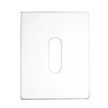 Click Here To Enlarge This Photo Of Eclipse 34763 Polished Stainless Steel 45x60x2mm Self Adhesive Key Hole Escutcheon