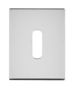 Eclipse 34763 Polished Stainless Steel 45x60x2mm Self Adhesive Key Hole Escutcheon