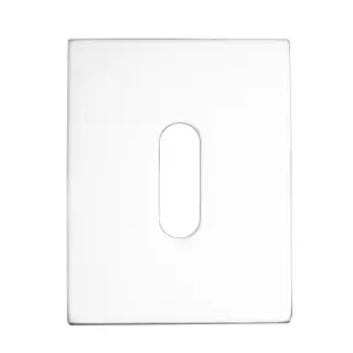 Eclipse 34763 Polished Stainless Steel 45x60x2mm Self Adhesive Key Hole Escutcheon