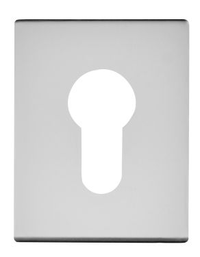 Click Here To Enlarge This Photo Of Eclipse 34764 Polished Stainless Steel 45x60x2mm Self Adhesive Euro Profile Escutcheon