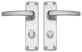 Eclipse 32406 Satin Anodised Aluminium Excell Avon Lever Bathroom/Privacy Set