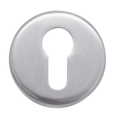 Click Here To Enlarge This Photo Of Eclipse 39906 Satin Anodised Aluminium Eurotek Standard Keyway Escutcheon (metal inner)