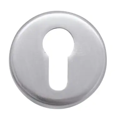 Click Here To Enlarge This Photo Of Eclipse 39908 Satin Anodised Aluminium Eurotek Euro Profile Escutcheon &lpar;metal inner&rpar;