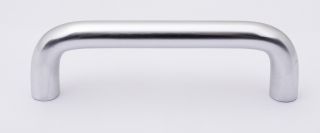 Eclipse 32429 Satin Anodised Aluminium 152x19mm Bolt Through D Shape Pull Handle