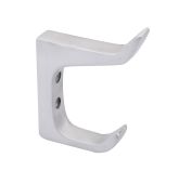 Eclipse 32448 Satin Anodised Aluminium Architectural 125mm Hat & Coat Hook