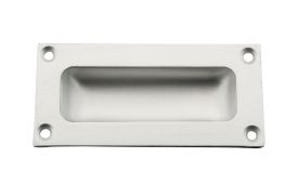 Eclipse 32422 Satin Anodised Aluminium 89mm Flush Pull