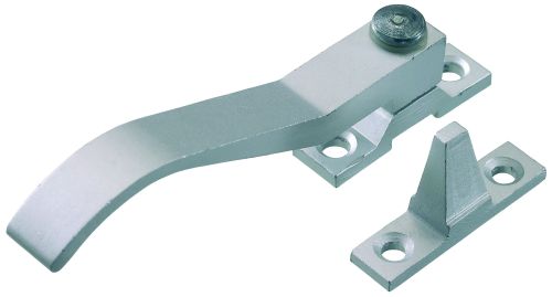 Click Here To Enlarge This Photo Of Eclipse 32432 Satin Anodised Aluminium Wedge Pattern Casement Fastener