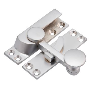 Click Here To Enlarge This Photo Of Eclipse 37821 Quadrant Pattern Satin Chrome Sash Fastener