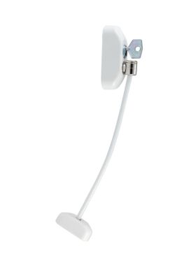 Click Here To Enlarge This Photo Of Eclipse 72100 White Locking Cable Window Restrictor