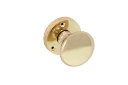 Eclipse 21108 Polished Brass Victorian Mortice Knob Set