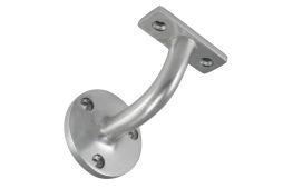 Eclipse 32415 Satin Anodised Aluminium 63mm Heavy Duty Handrail Bracket