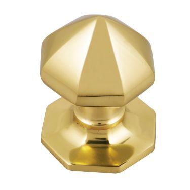 Click Here To Enlarge This Photo Of Eclipse 21109 Polished Brass 76mm Centre Door Knob
