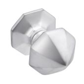 Eclipse 37825 Satin Chrome 76mm Centre Door Knob