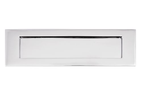 Click Here To Enlarge This Photo Of Eclipse 31804 Polished Chrome 254mm x 76mm Victorian Pattern Letter Plate