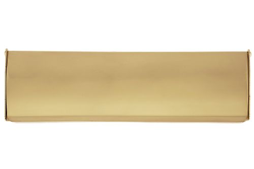 Click Here To Enlarge This Photo Of Eclipse 21227 Polished Brass 275mm x 75mm Victorian Pattern Internal Letter Flap