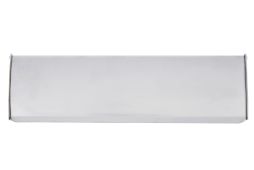 Eclipse 37289 Satin Chrome 275mm x 75mm Victorian Pattern Internal Letter Flap