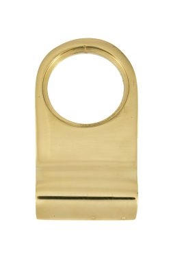 Click Here To Enlarge This Photo Of Eclipse 21118 Polished Brass Victorian Pattern Rim Cylinder Door Pull